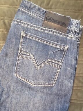 Rock & Roll Men's Denim Jeans - Slim Straight Leg